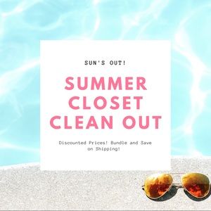 Summer Closet Clean Out